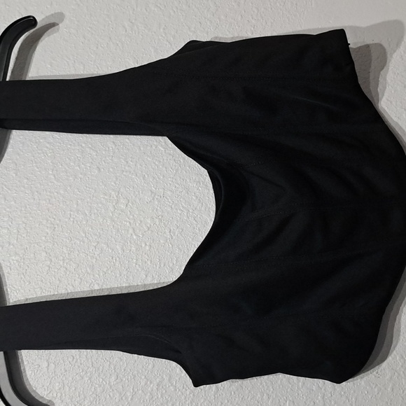 Gianni Bini Cassandra Square Neck Sleeveless Corset Knit Top - Picture 5 of 8